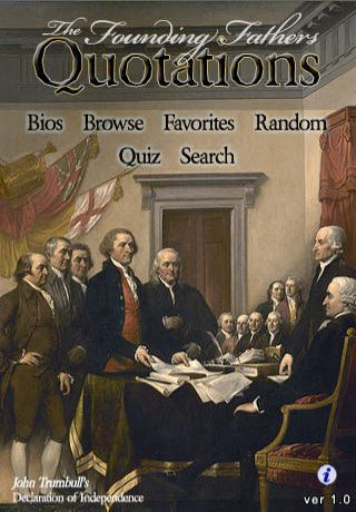 -=iPhone or iPod Touch=-. The Founding Fathers of the United States are 