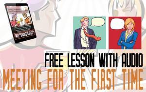Japanese Dialogues Meeting and Greeting Free Video and audio lesson