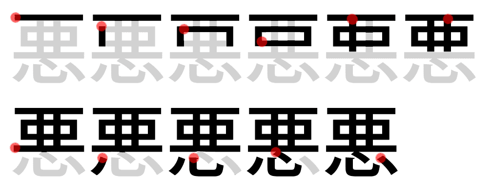 kanjiN4-悪