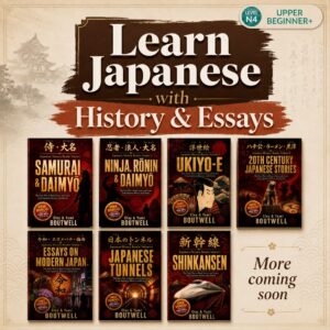 Learn Japanese with History and Essays: the seven-volume Japanese reader bundle